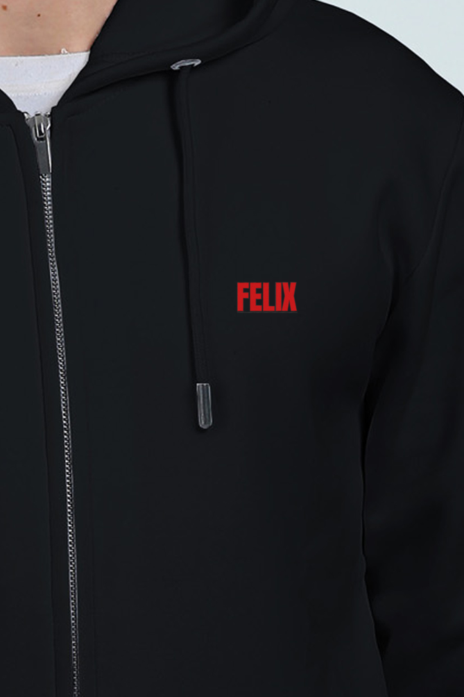 Unisex Heavyweight Zipped Hoodie | Premium Comfort & Style | The Felix Store - The Felix Store