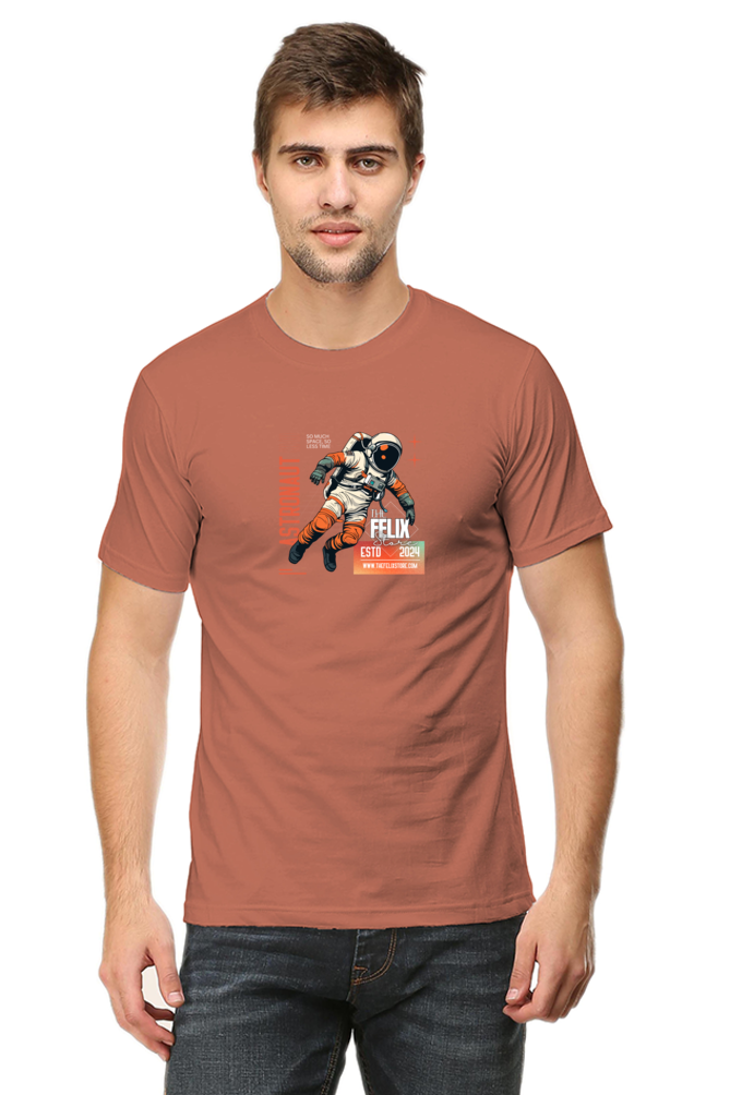 The Astronaut | Men’s Classic Round Neck T-shirt | The Felix Store - The Felix Store