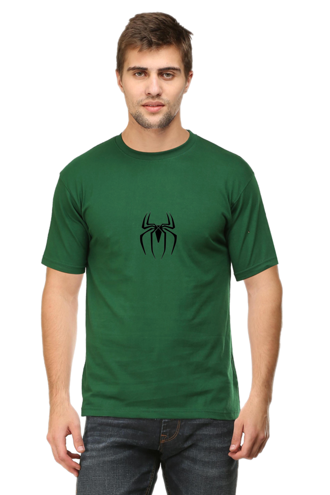 Male Round Neck Half Sleeve Classic Black S - The Felix Store