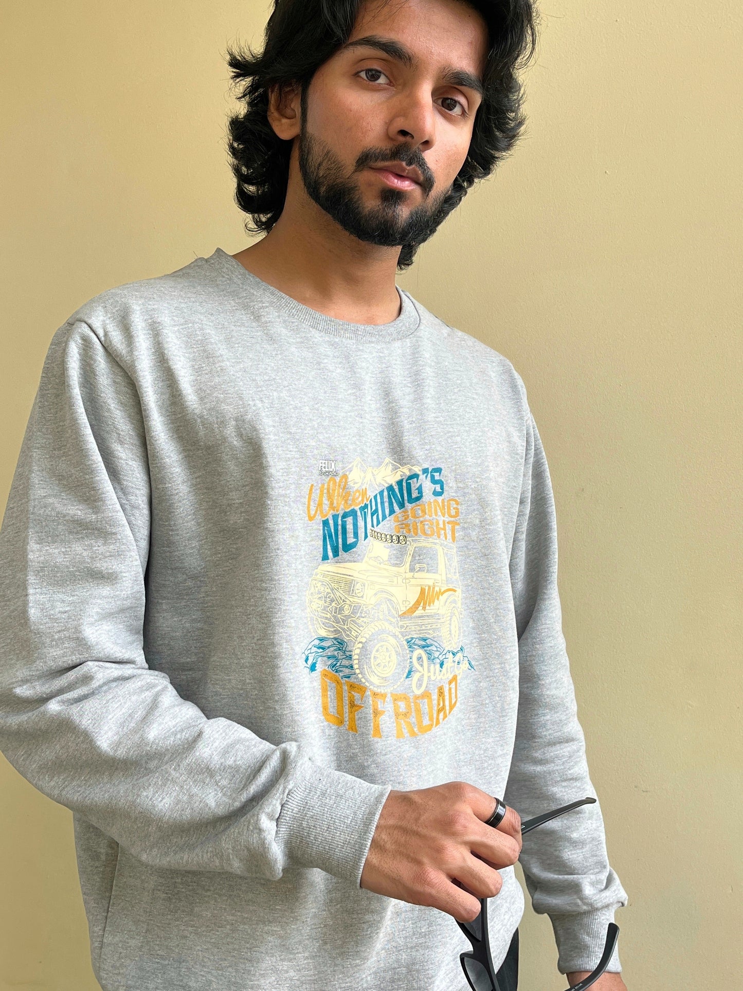 Gypsy Off-Road Graphic Sweatshirt | Men’s Adventure Wear | The Felix Store The Felix Store