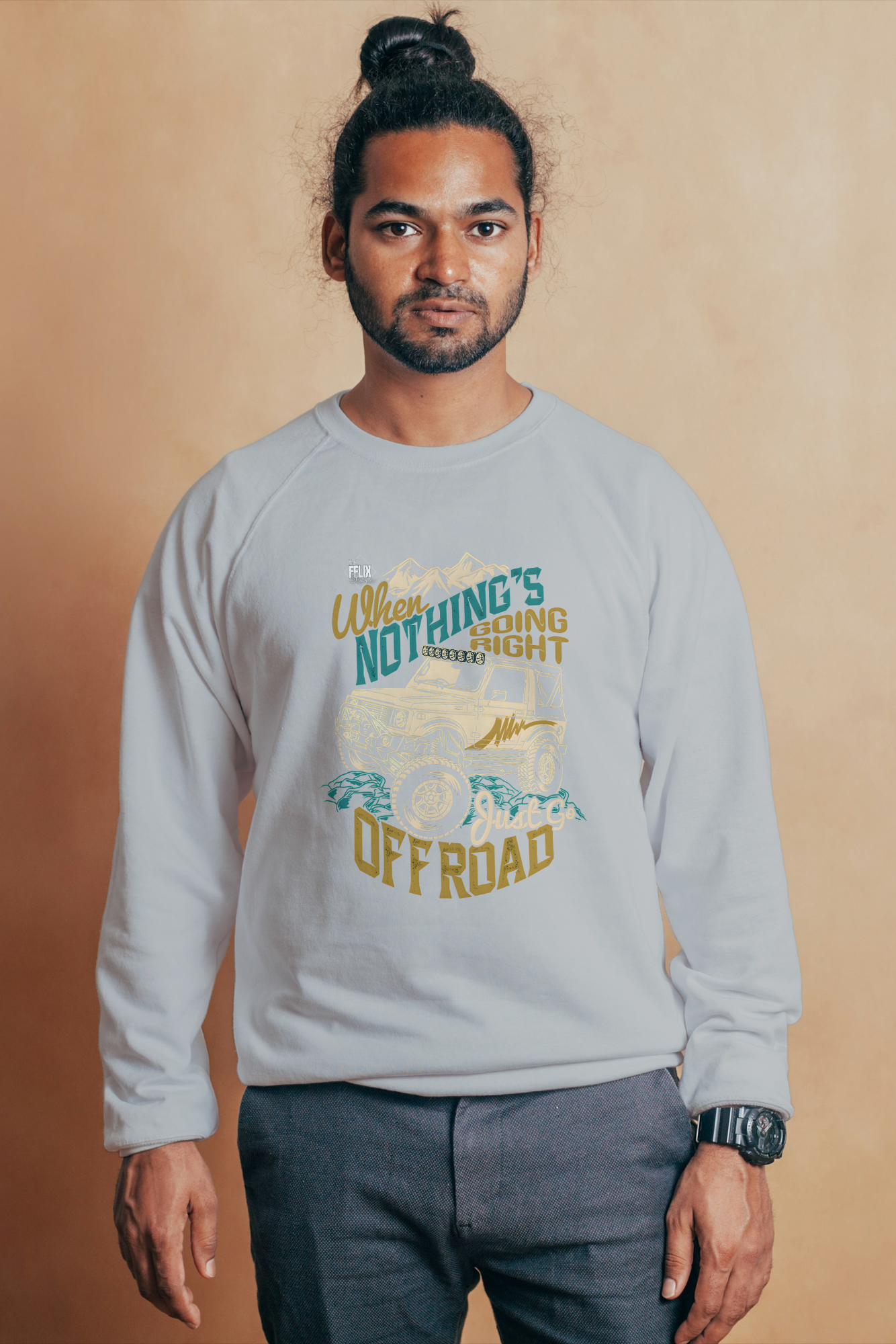 Gypsy Off-Road Graphic Sweatshirt | Men’s Adventure Wear | The Felix Store - The Felix Store