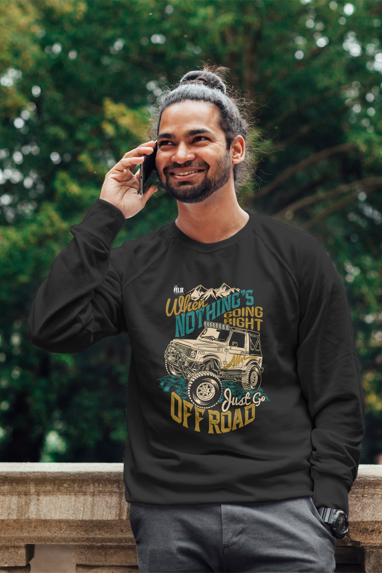 Gypsy Off-Road Graphic Sweatshirt | Men’s Adventure Wear | The Felix Store - The Felix Store