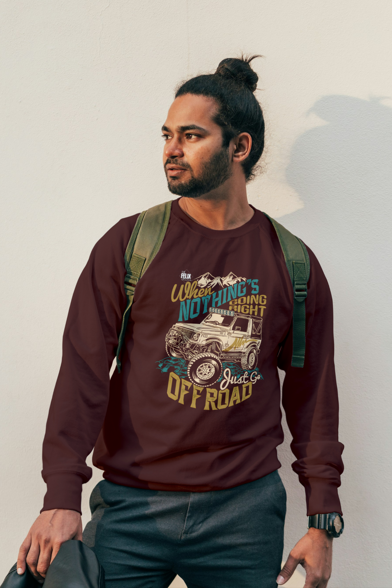 Gypsy Off-Road Graphic Sweatshirt | Men’s Adventure Wear | The Felix Store - The Felix Store
