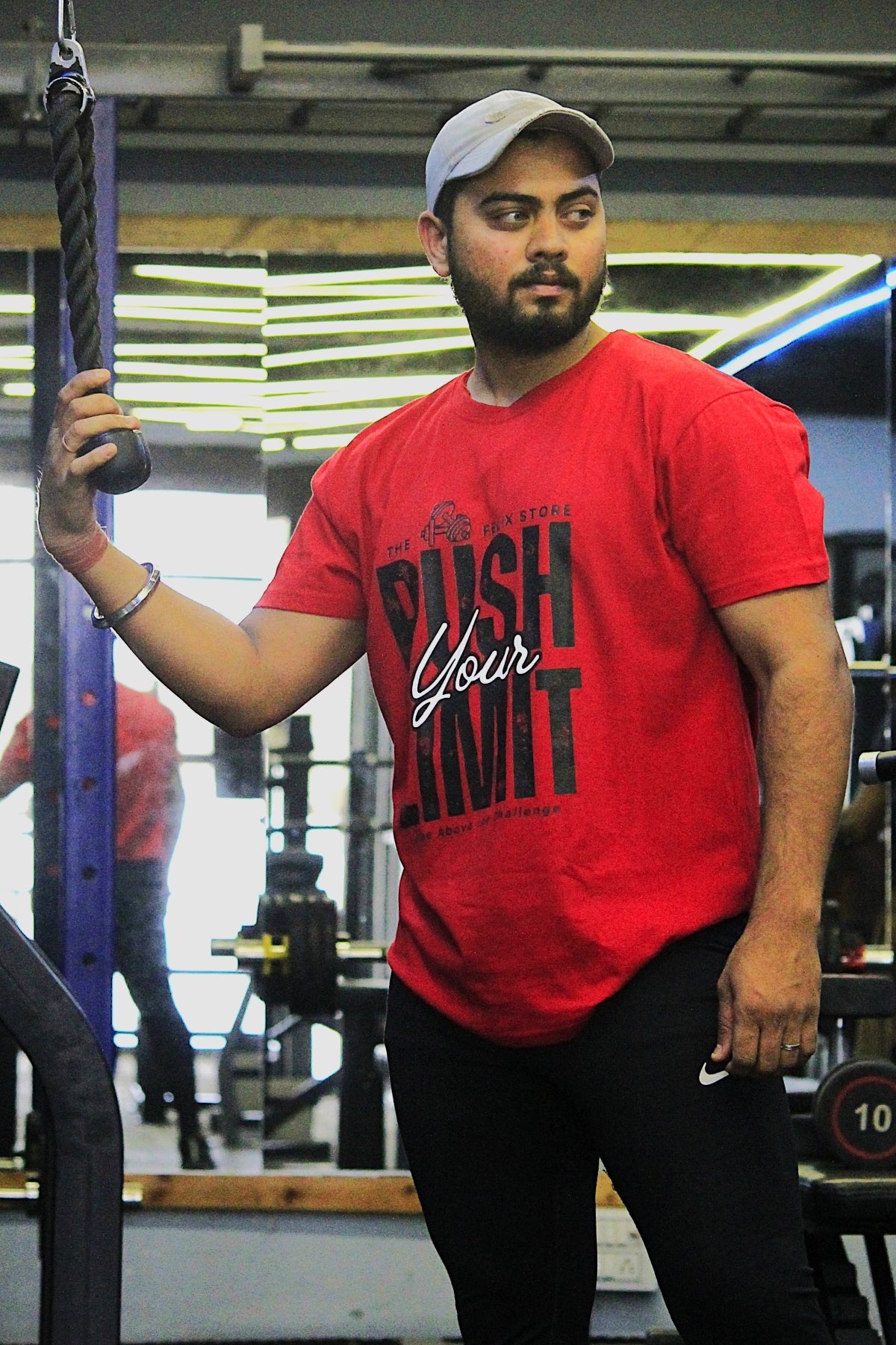 "Push Your Limit" Gym T-Shirt | The Felix Store | Premium Fitness Wear The Felix Store