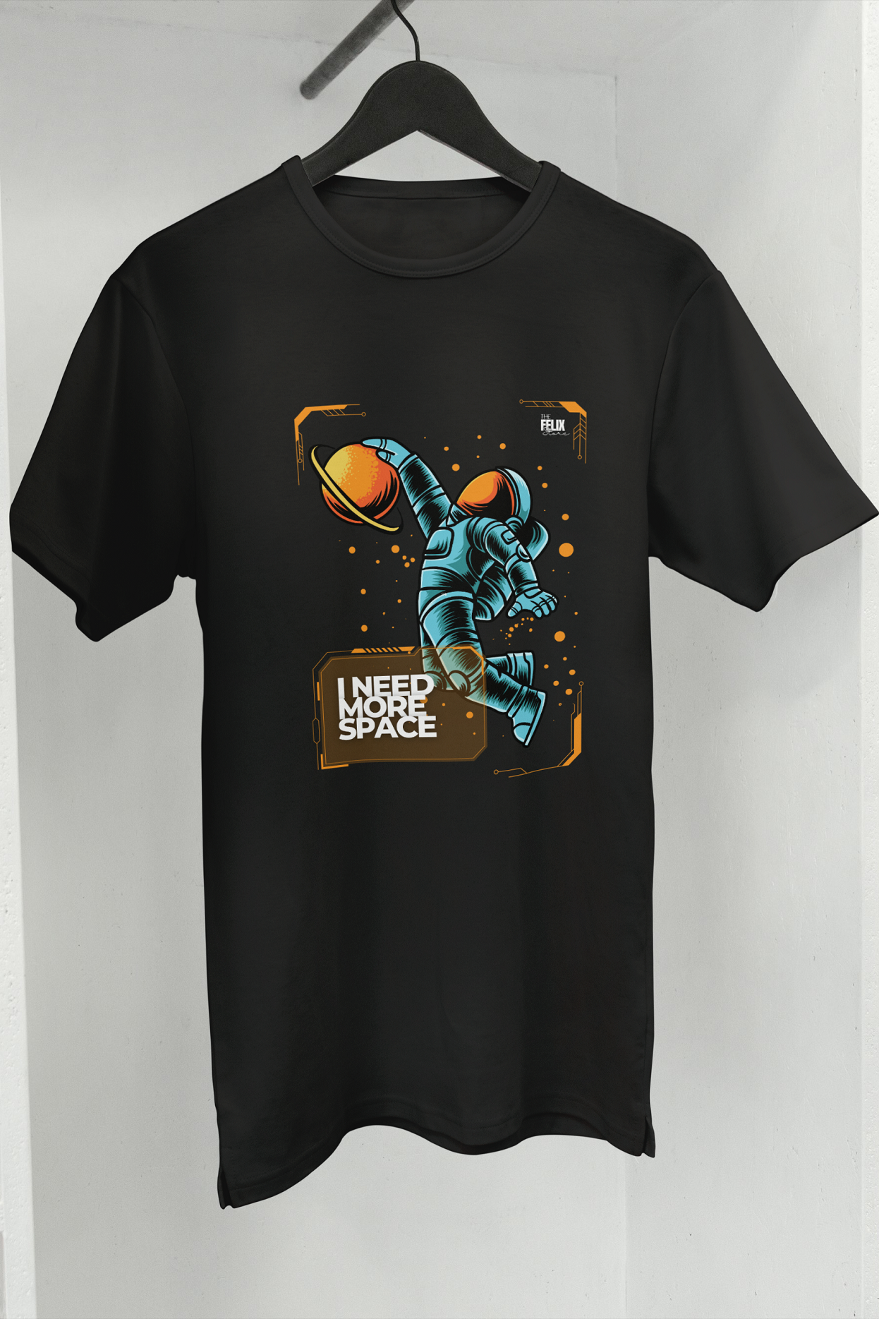 I Need More Space Astronaut T-shirt | Fun Graphic Tee | The Felix Store - The Felix Store