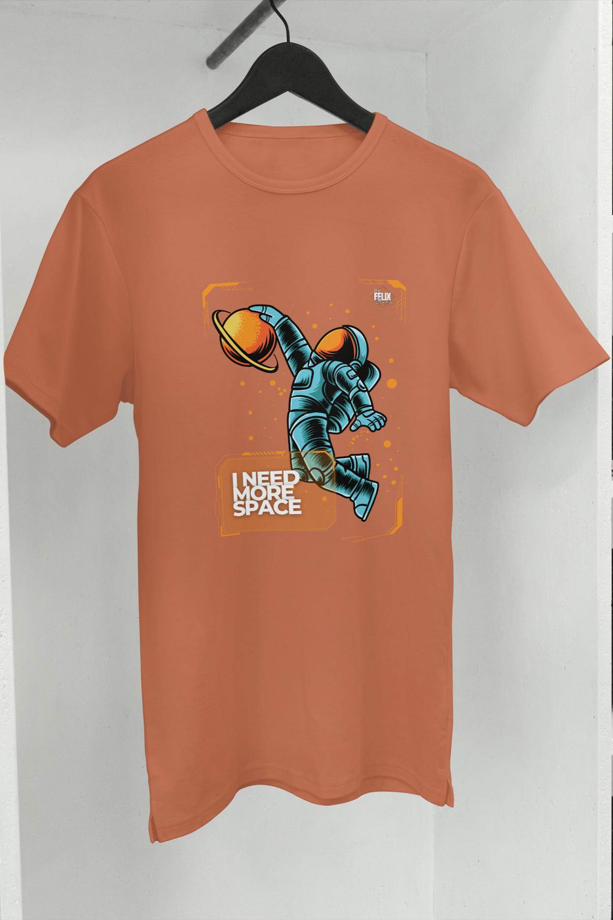 I Need More Space Astronaut T-shirt | Fun Graphic Tee | The Felix Store - The Felix Store