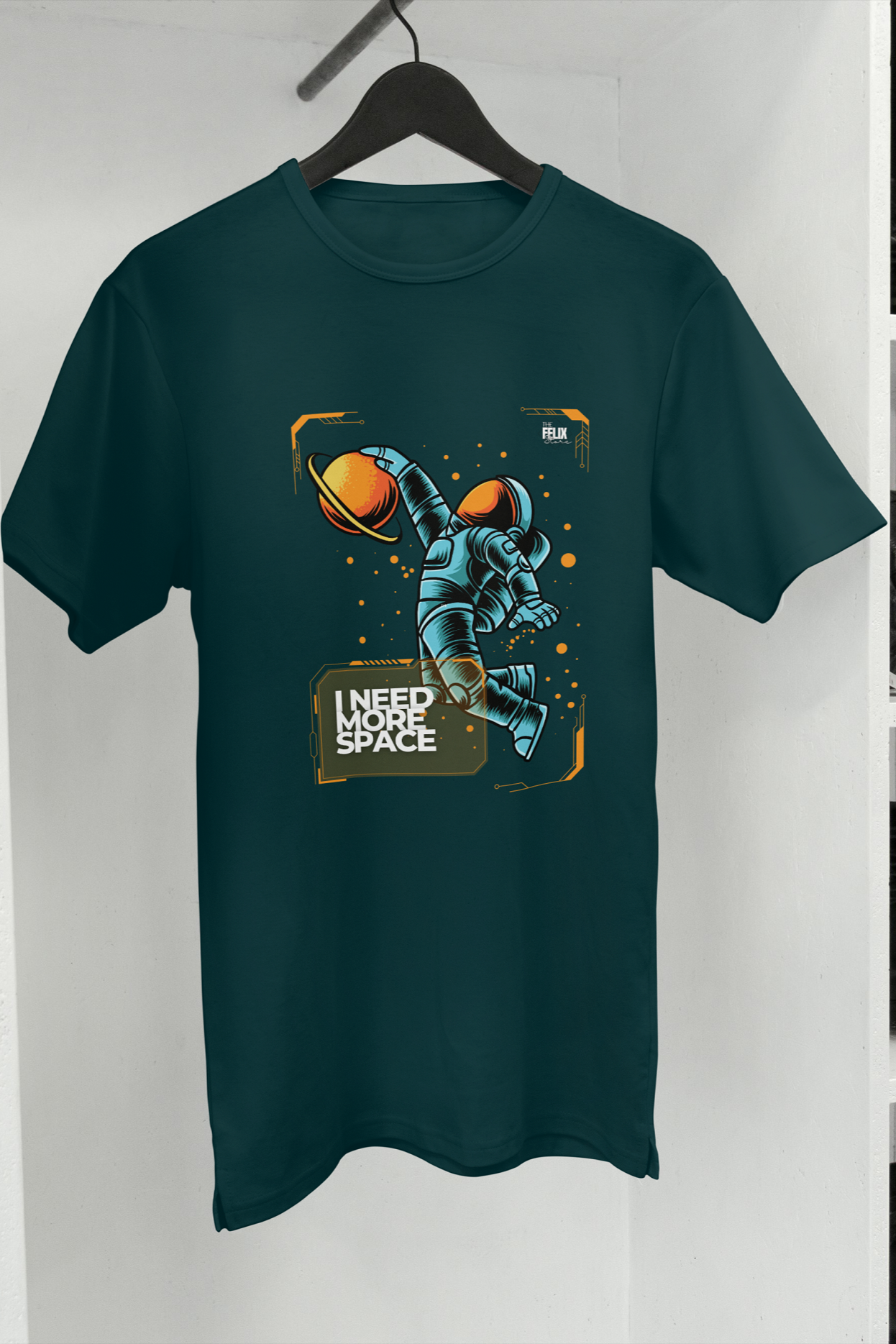 I Need More Space Astronaut T-shirt | Fun Graphic Tee | The Felix Store - The Felix Store