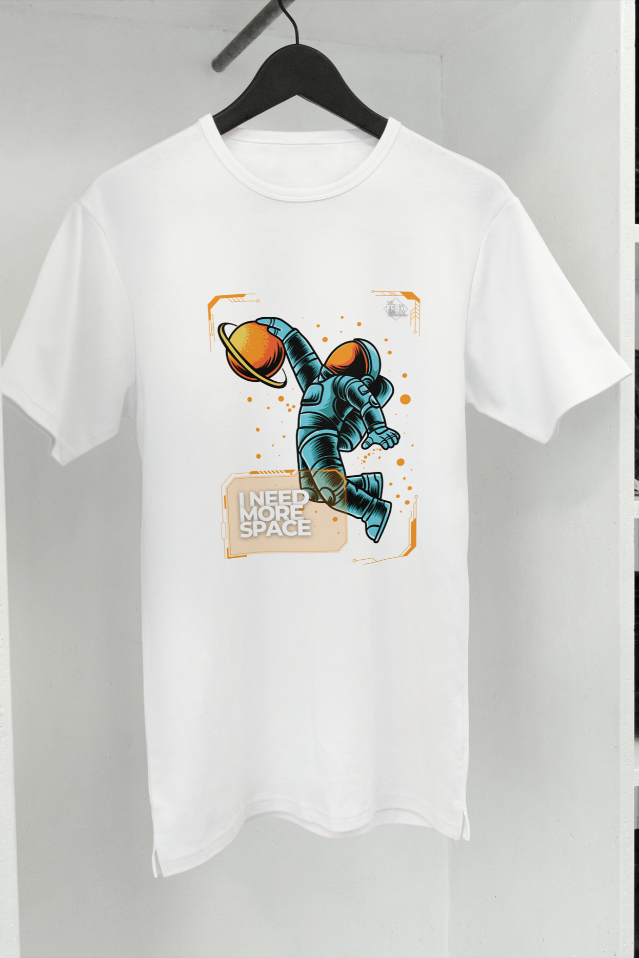 I Need More Space Astronaut T-shirt | Fun Graphic Tee | The Felix Store - The Felix Store