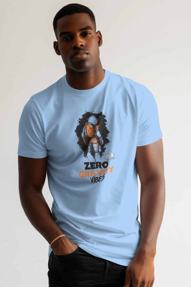 Astronaut "Zero Gravity Vibes" Graphic T-Shirt - The Felix Store - The Felix Store