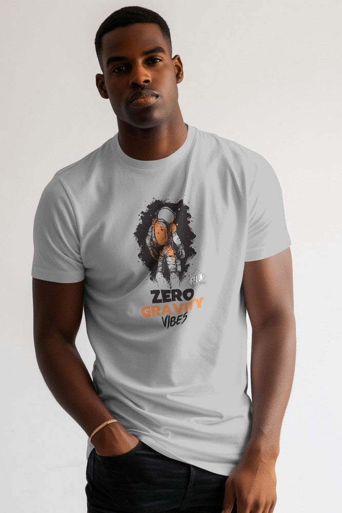 Astronaut "Zero Gravity Vibes" Graphic T-Shirt - The Felix Store - The Felix Store