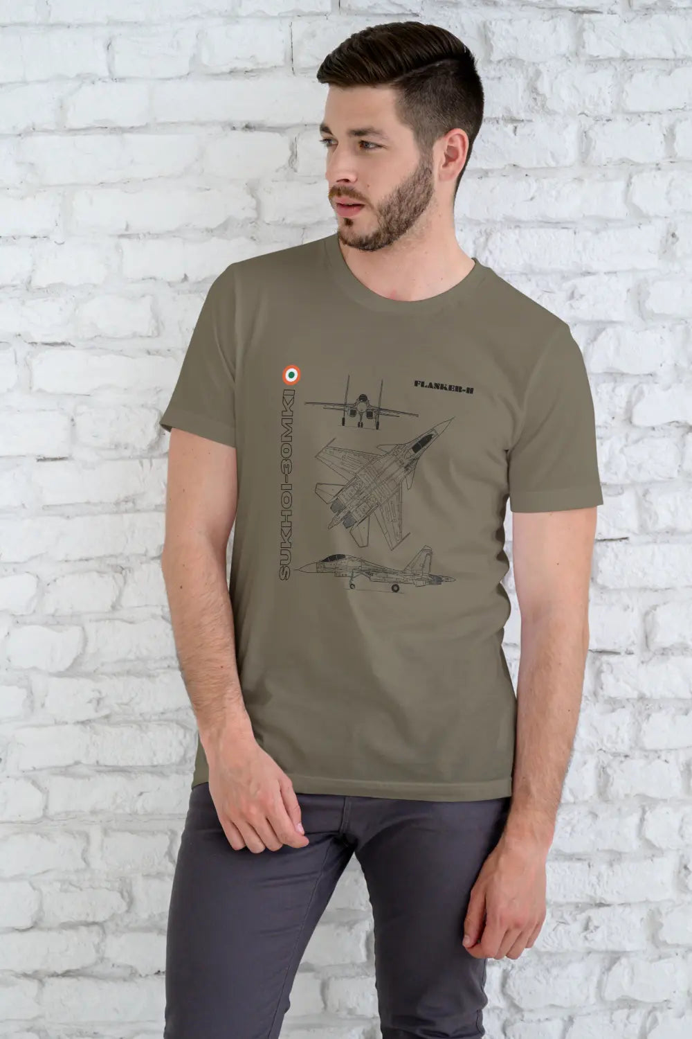 Men’s Sukhoi 30 Graphic T-Shirt | Indian Air Force Tribute | The Felix Store - The Felix Store