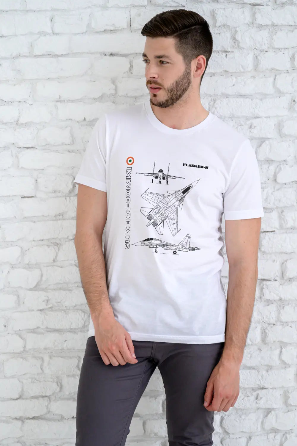 Men’s Sukhoi 30 Graphic T-Shirt | Indian Air Force Tribute | The Felix Store - The Felix Store