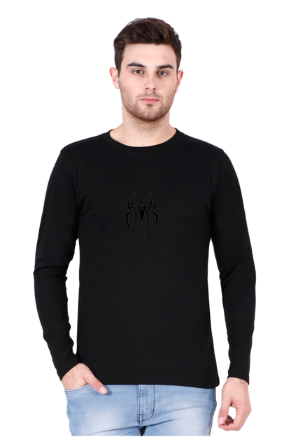 Male Round Neck Full Sleeve Black S - The Felix Store