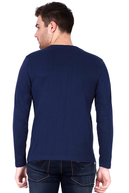 Male Round Neck Full Sleeve Black S - The Felix Store