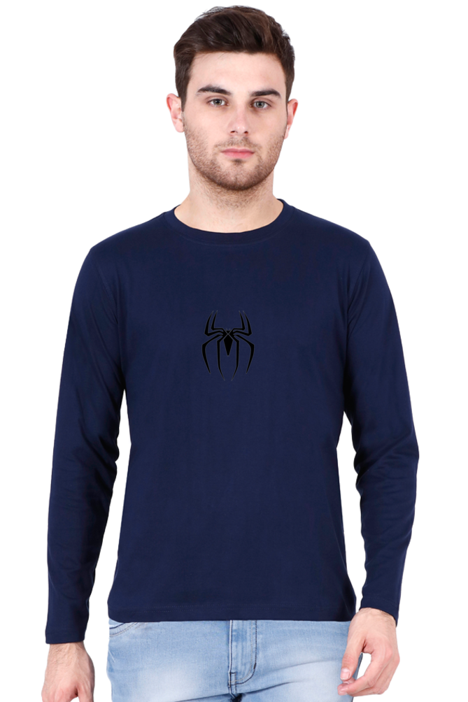 Male Round Neck Full Sleeve Black S - The Felix Store