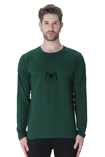 Male Round Neck Full Sleeve Black S - The Felix Store