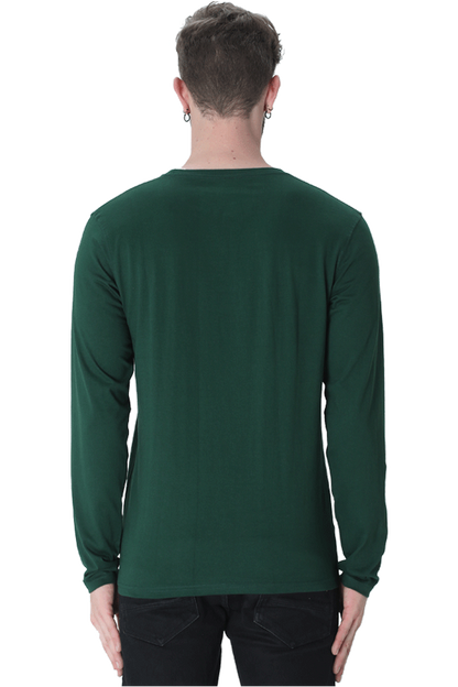 Male Round Neck Full Sleeve Black S - The Felix Store