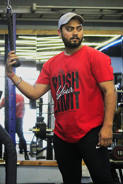 "Push Your Limit" Gym T-Shirt | The Felix Store  | Premium Fitness Wear The Felix Store